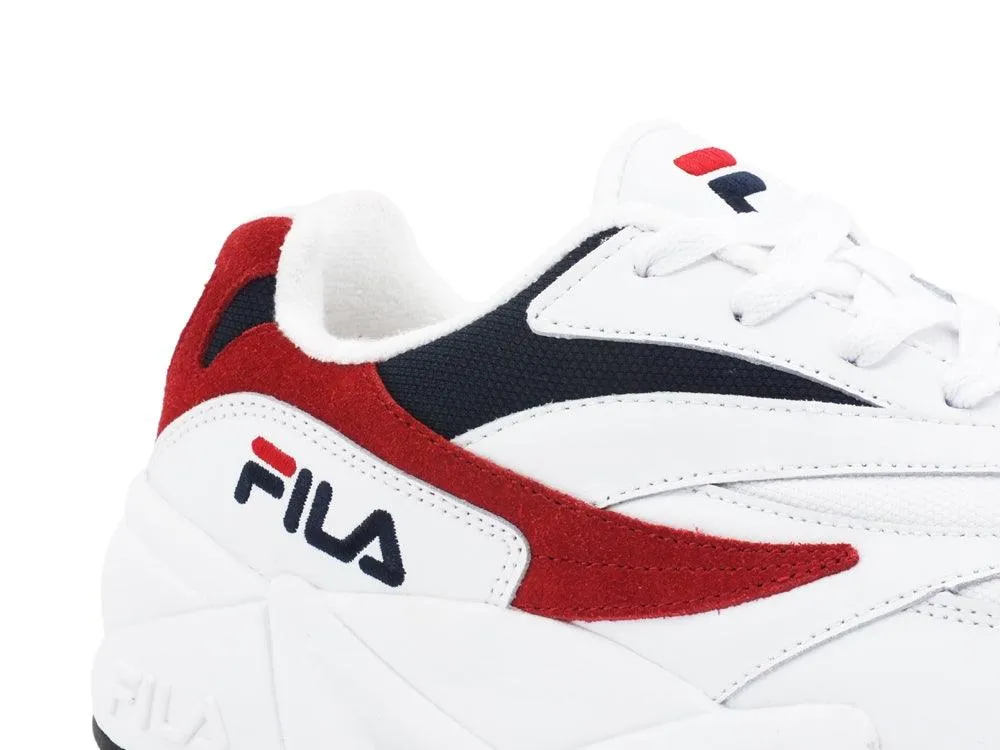 FILA V94M Sneakers in White, Red, and Navy for Men - Style 1010916.92F