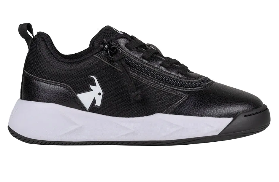 FINAL SALE - Black/White BILLY Sport Court Athletic Sneakers