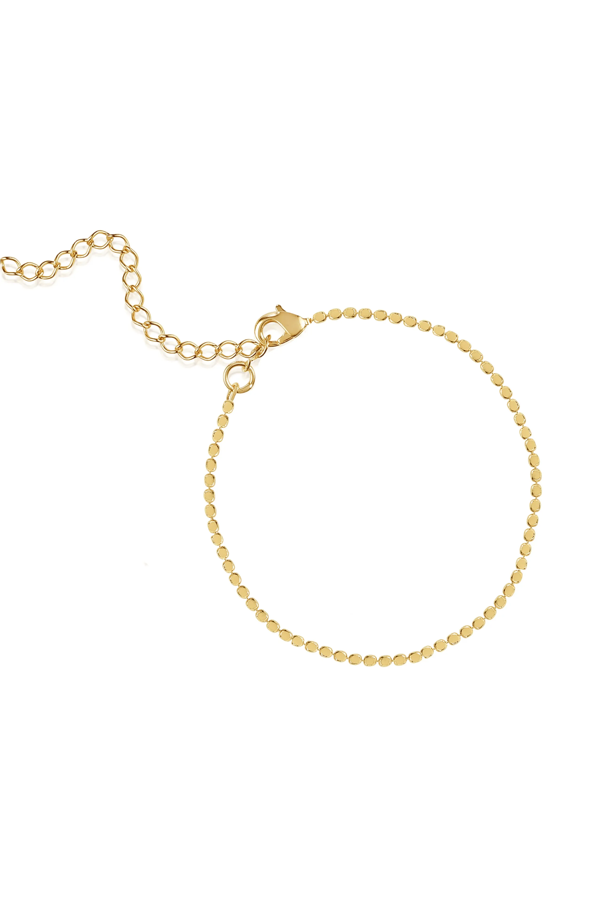 Viviana D'Ontaón Flat Beaded Chain Bracelet