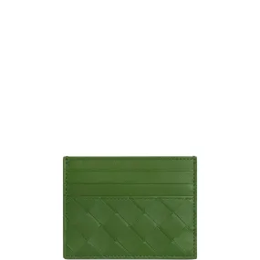 Avocado Intrecciato Cardholder