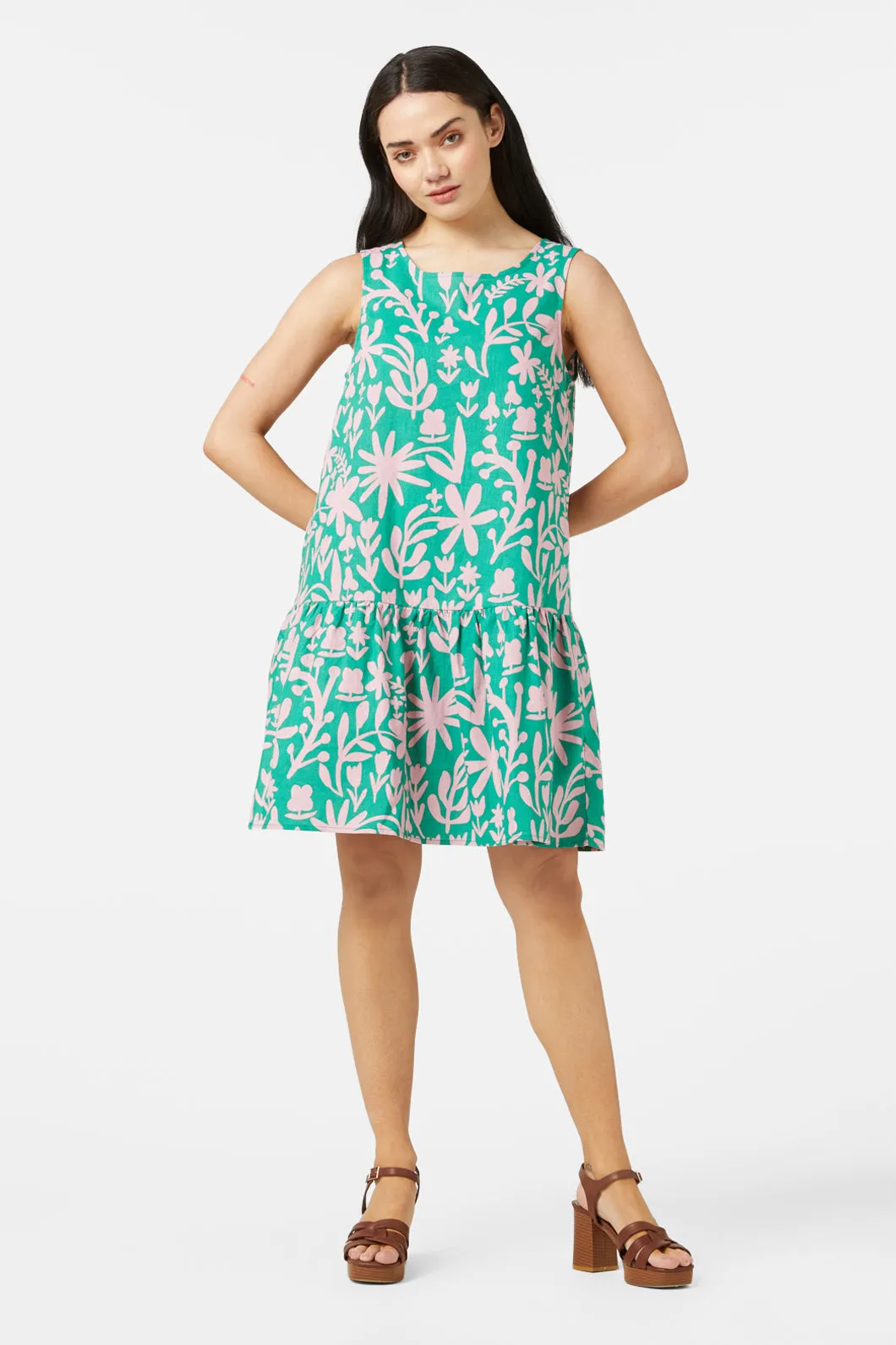 Floral Shift Dress - Della