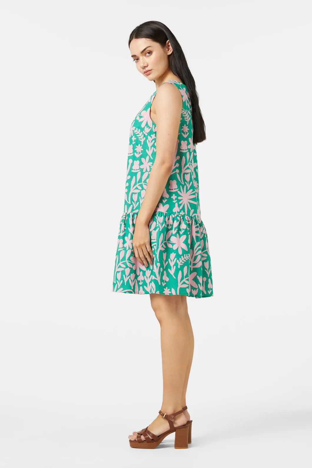 Floral Shift Dress - Della