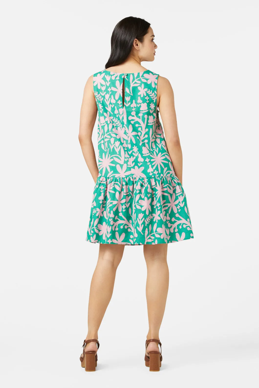 Floral Shift Dress - Della