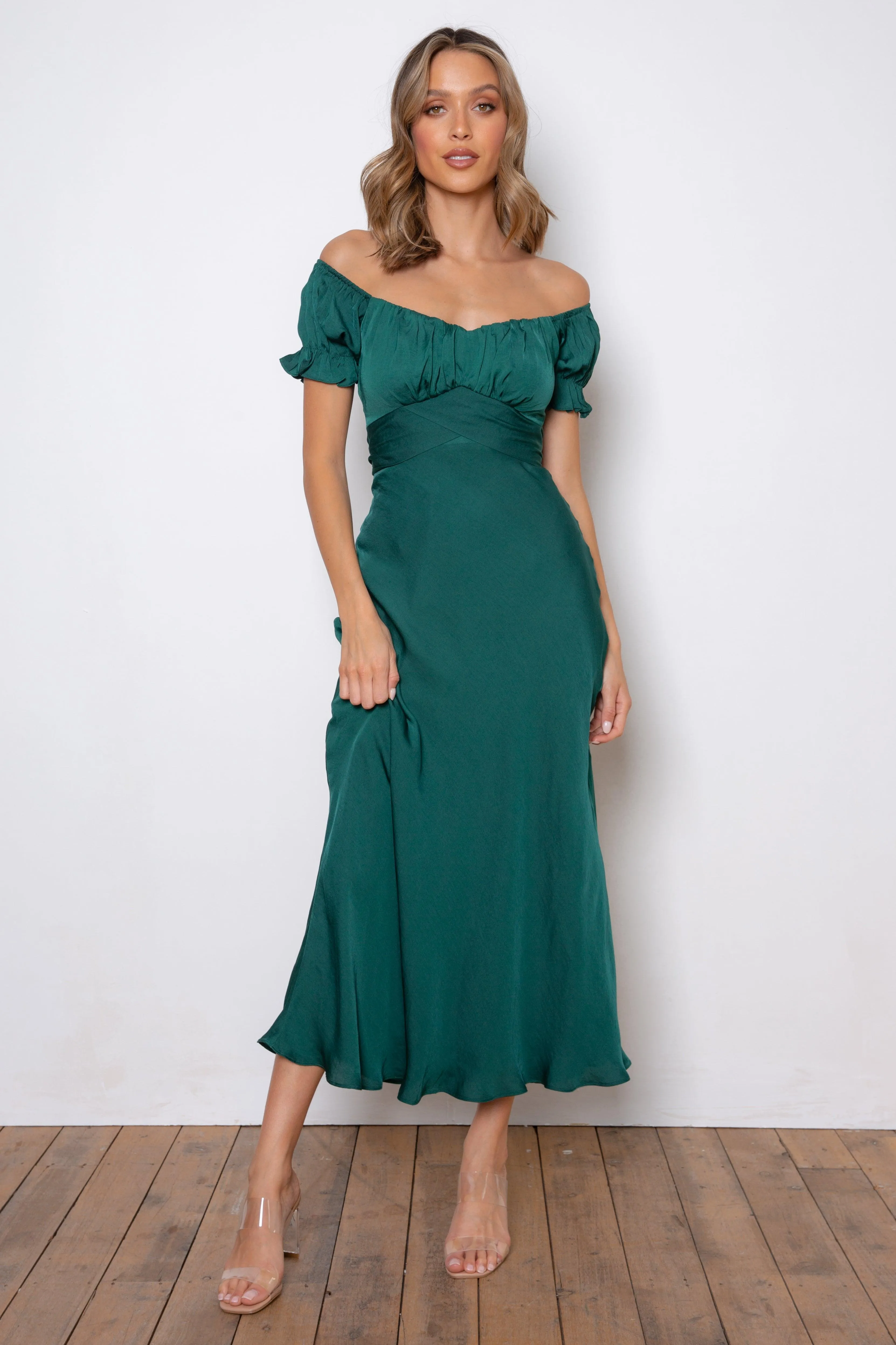 Forest Green Samantha Dress