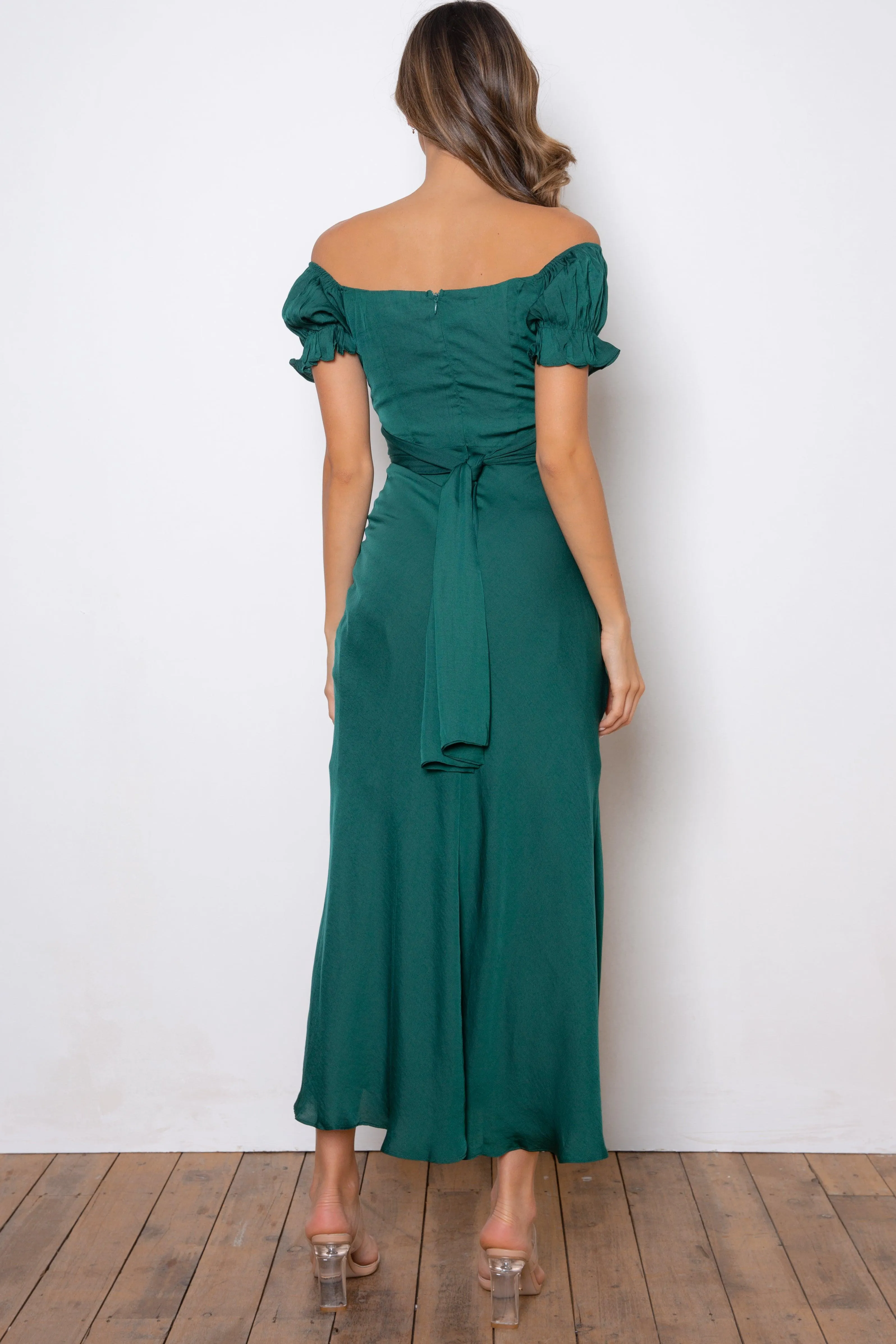 Forest Green Samantha Dress