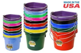 Fortiflex Flat Back Bucket - 20qt