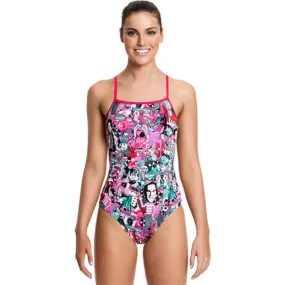 Funkita - Baby Come On - Ladies Single Strap One Piece