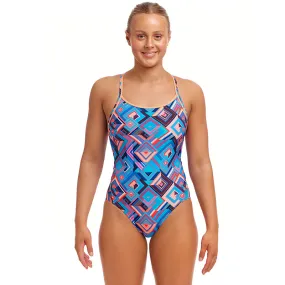 Funkita - Boxed Up - Ladies Eco Diamond Back One Piece