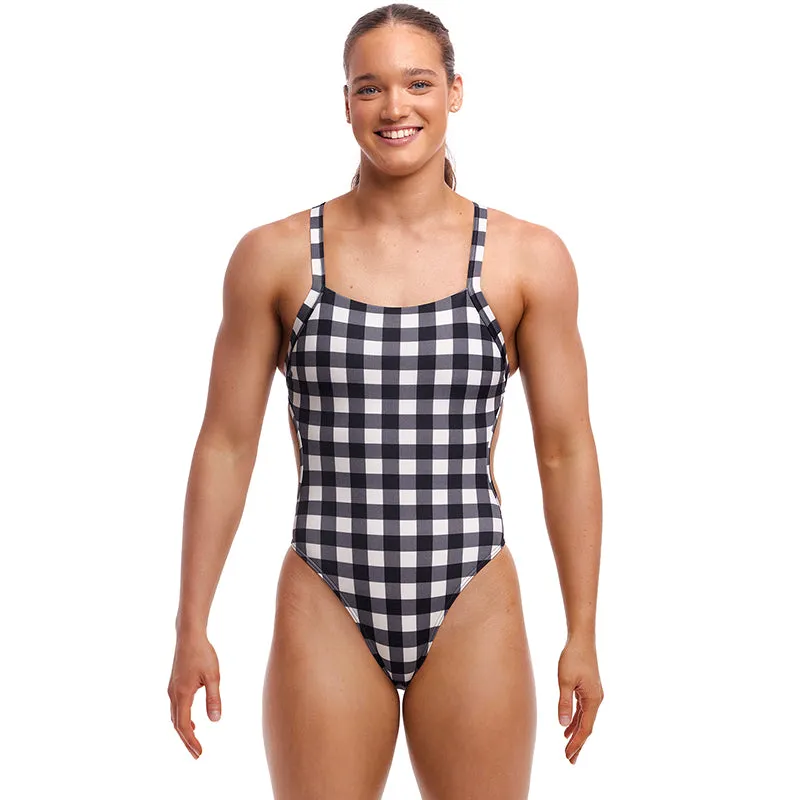 Funkita - Check Deck - Ladies Eco Brace Free One Piece