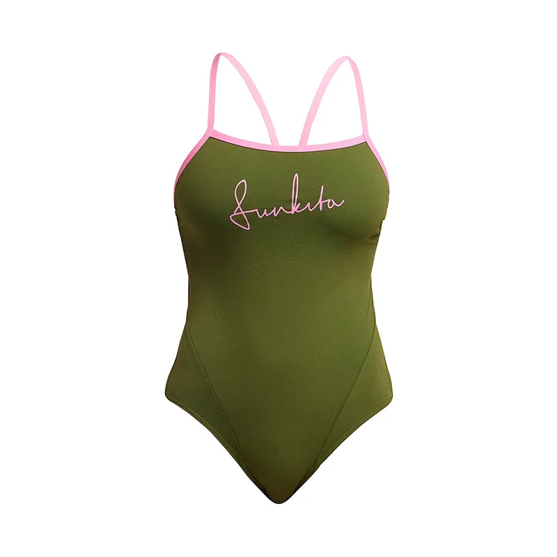 Funkita - Glamo Camo - Ladies Single Strap One Piece