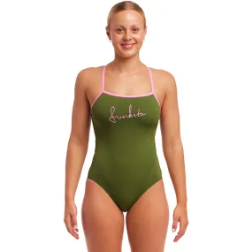 Funkita - Glamo Camo - Ladies Single Strap One Piece