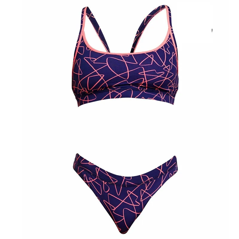 Funkita - Serial Texter - Ladies Bikini Set Two Piece