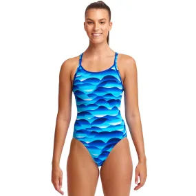 Funkita - Storm Buoy - Ladies Eco Diamond Back One Piece