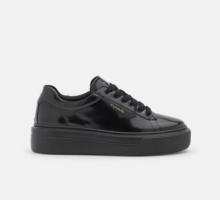 GANT Jenisse Black Patent Trainer