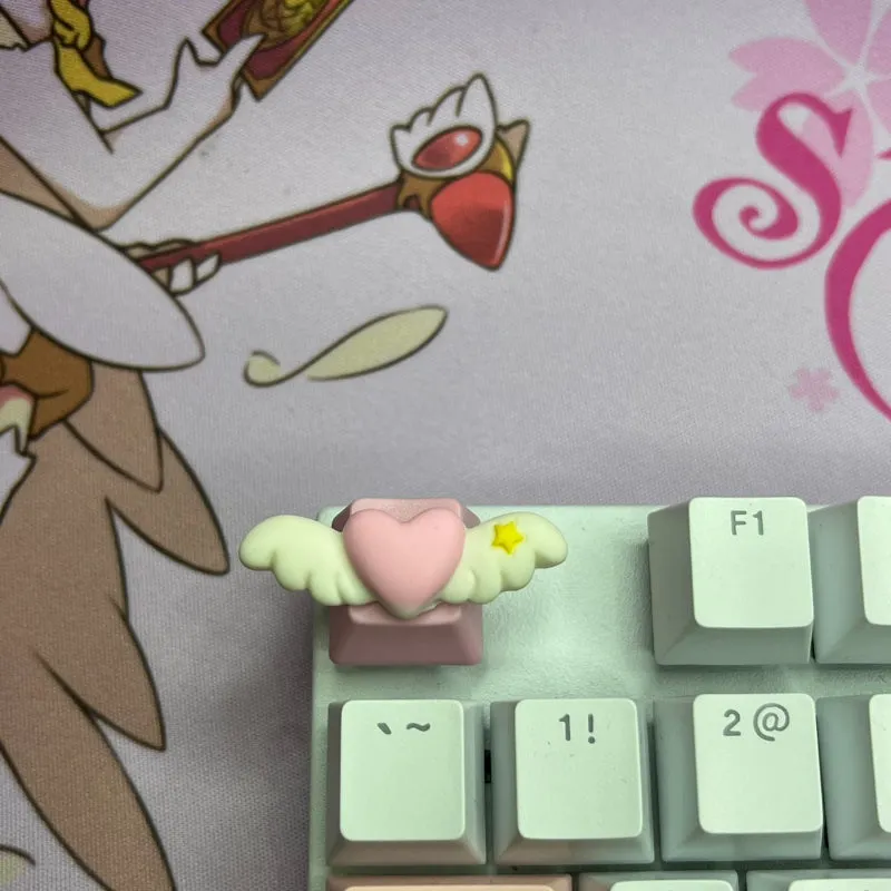 GG Cute Anime Style Girl Keyboard Keys ON686