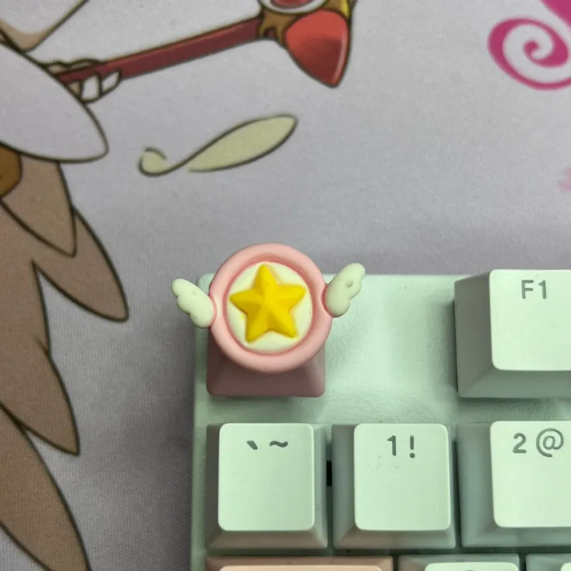 GG Cute Anime Style Girl Keyboard Keys ON686