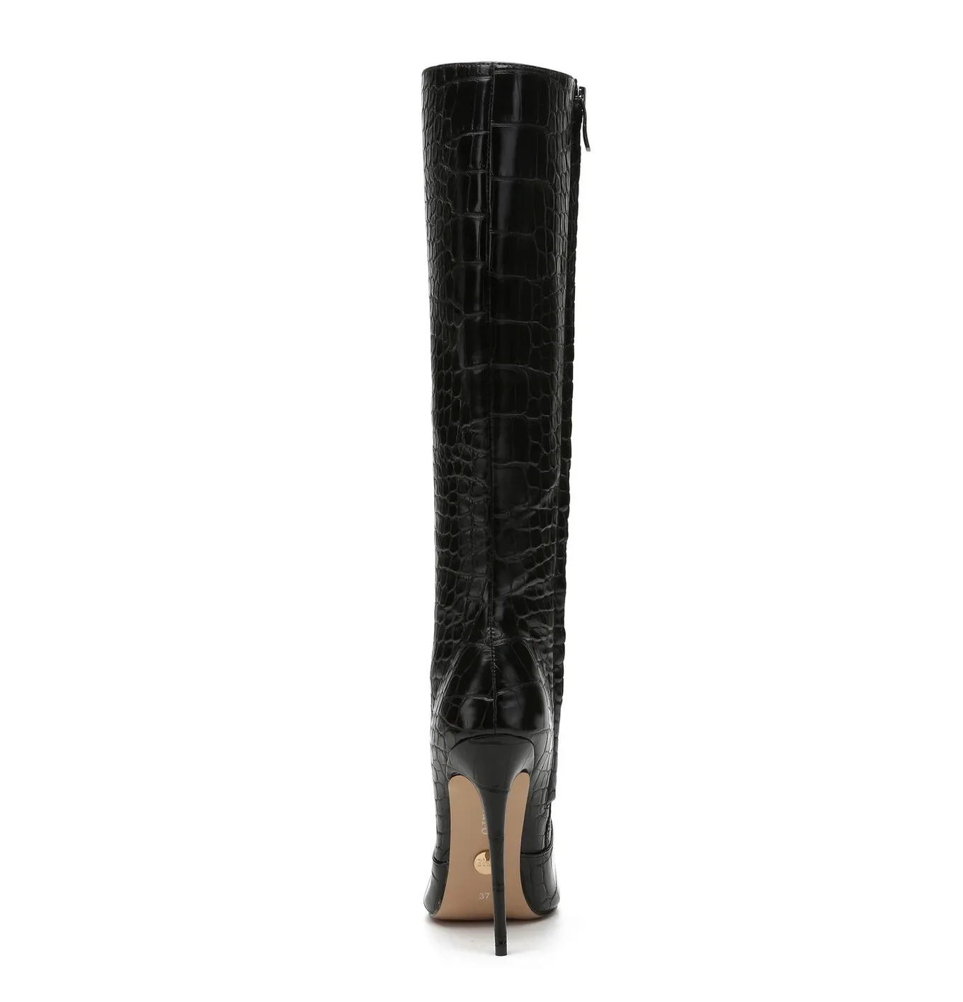 Giaro BRANDY BLACK CROCK KNEE BOOTS