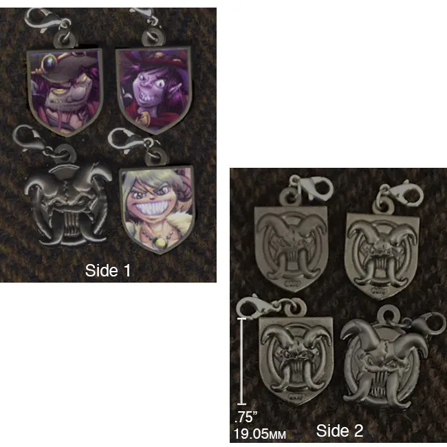 Girl Genius Charms Set 02 - Jger