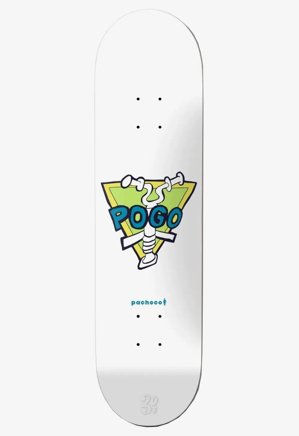 GIRL Skateboards Pogo Deck Tyler Pacheco Pro Model 8.375