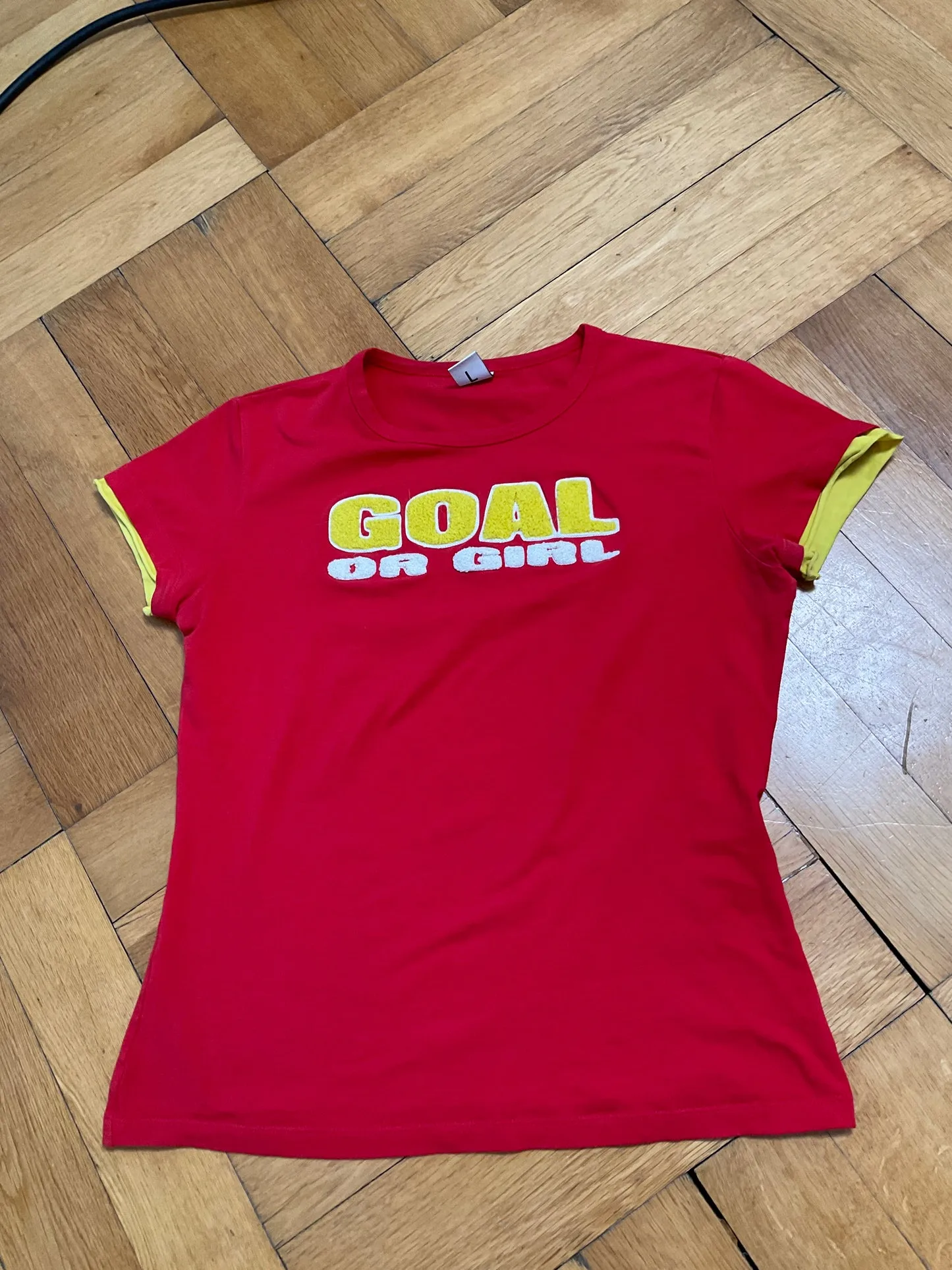       Goal or girl t-shirt    