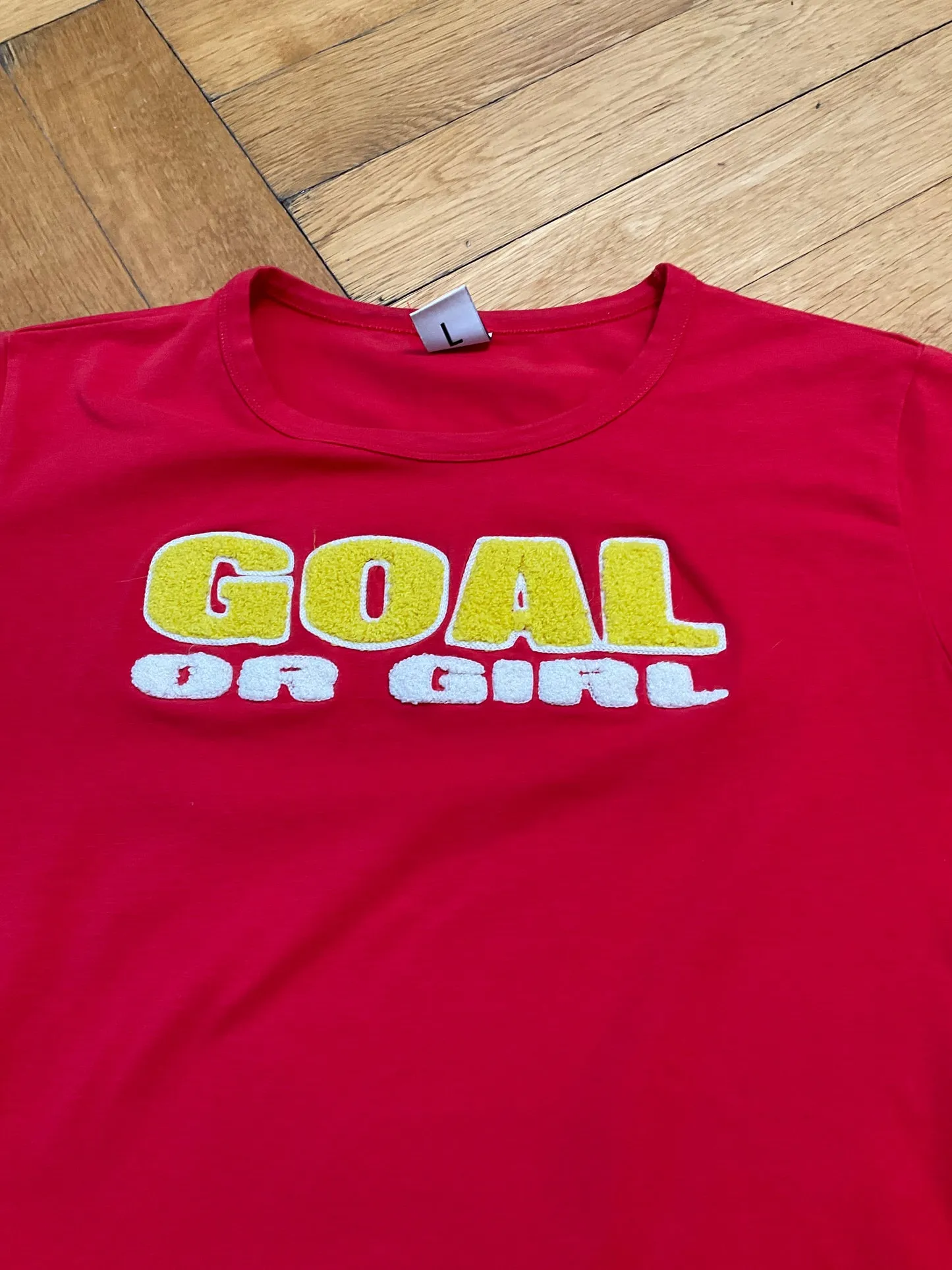       Goal or girl t-shirt    