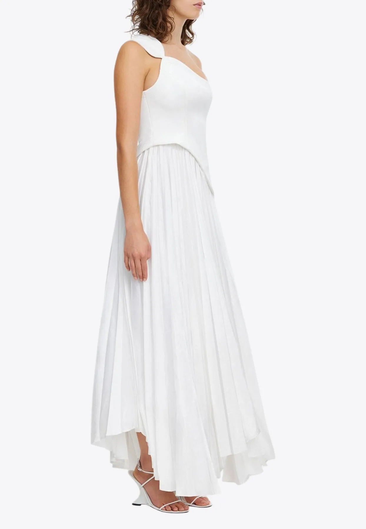 Grangecourt One-Shoulder Maxi Dress