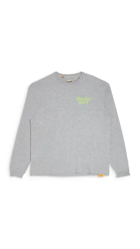 Heather Grey Long Sleeve Tee - Souvenir.