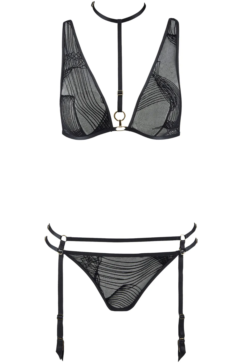 Heatwave Triangle Bra and Tanga