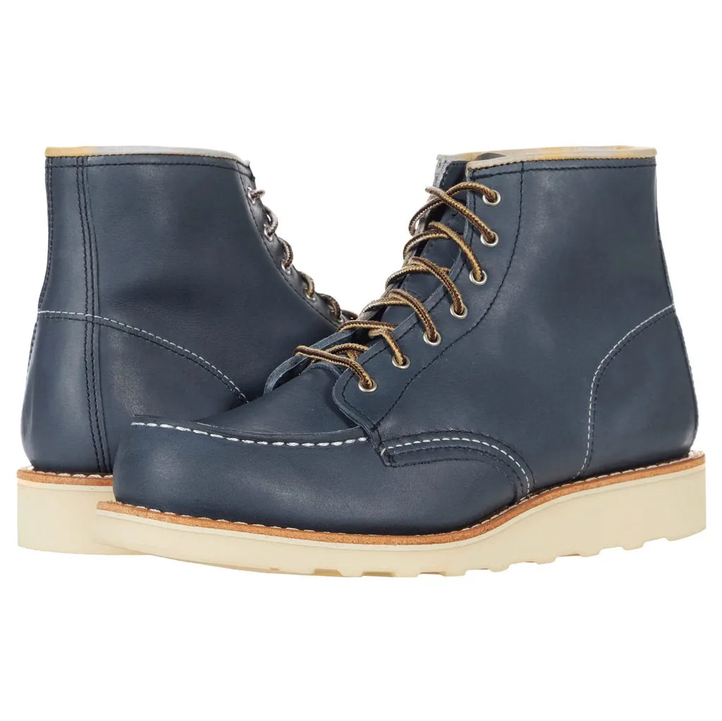 Heritage Nubuck Leather 6 Inch Classic Women's Moc Toe Boots