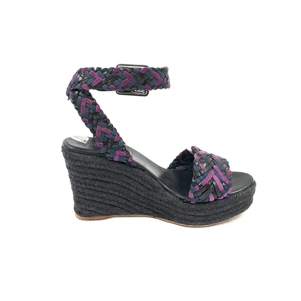 Hermes designer platform wedges