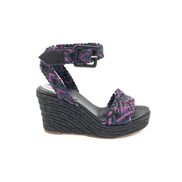 Hermes designer platform wedges