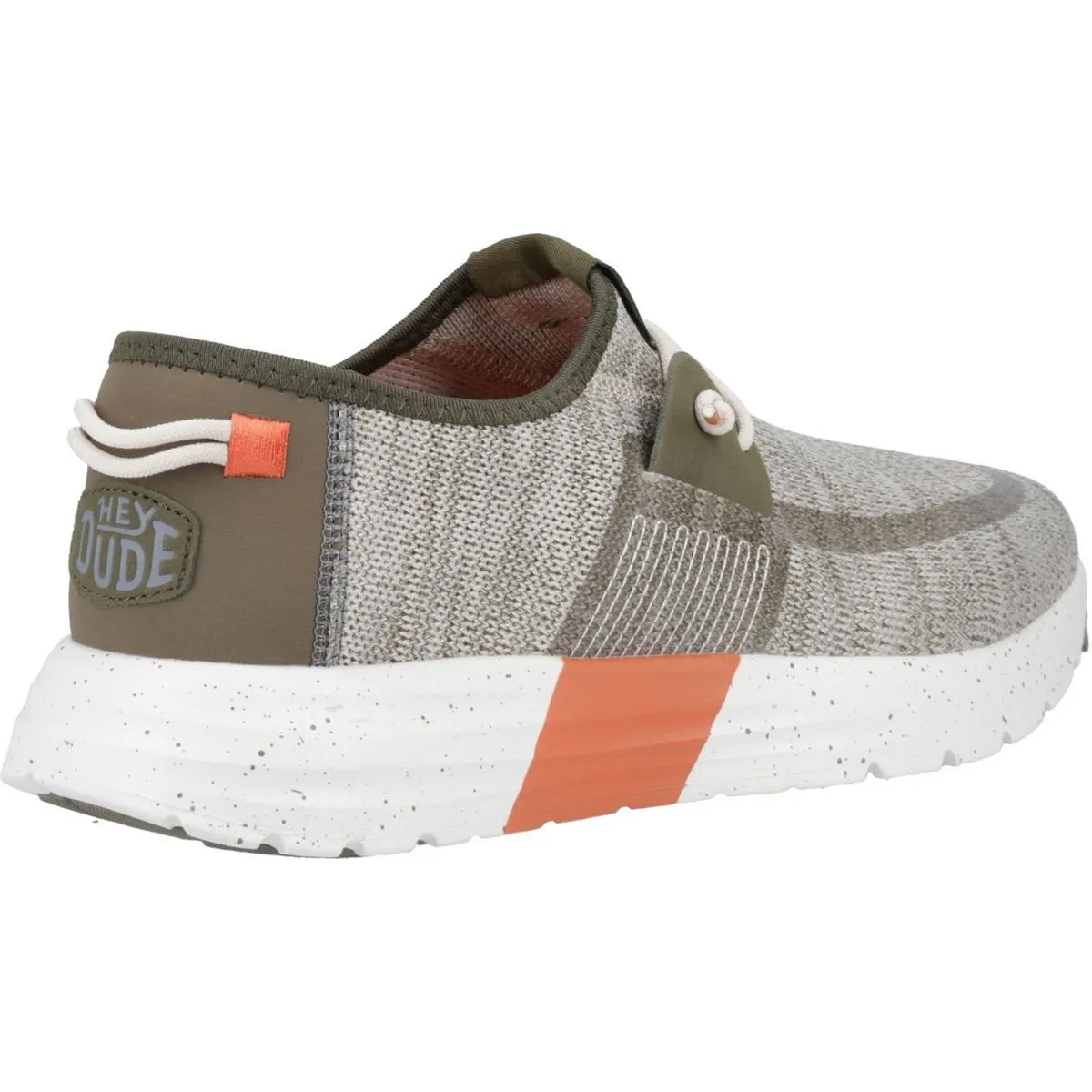 HEYDUDE Sirocco Sport Mode Trainer Green/Dusty Olive/Orange