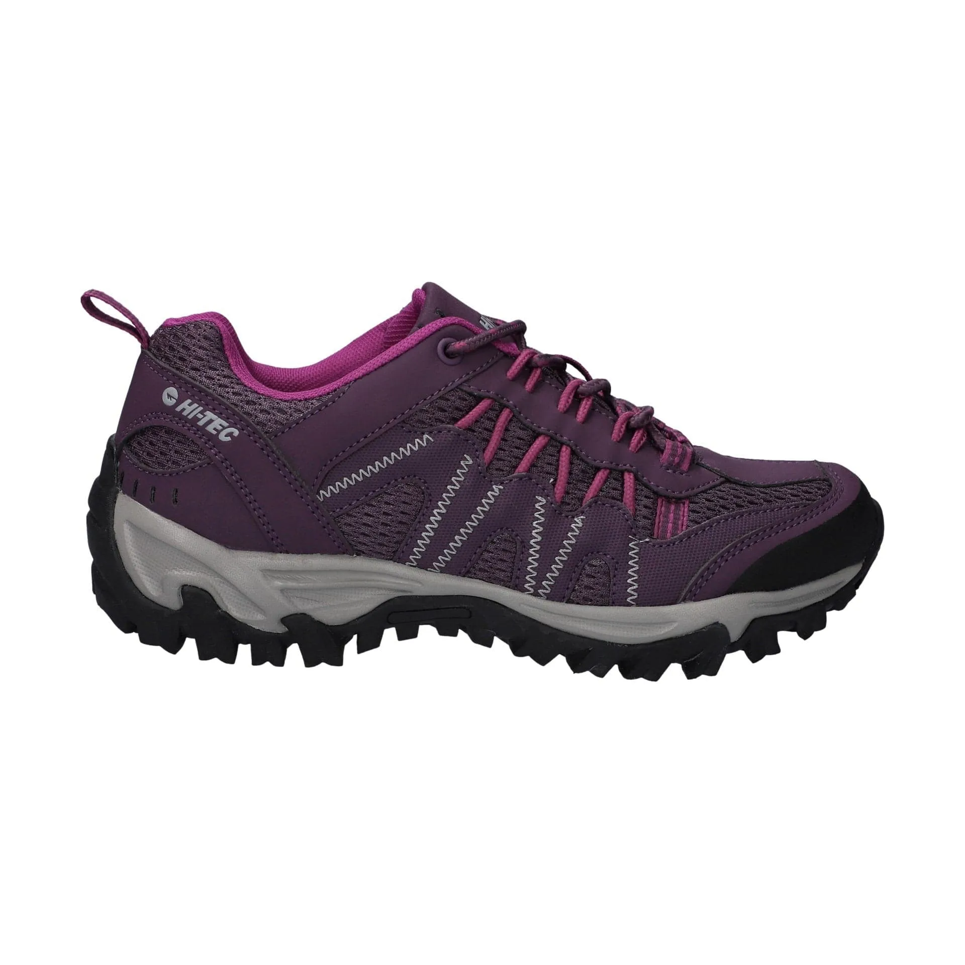 Hi-Tec Jaguar Shoes - Italian Plum/Festival Fuchsia