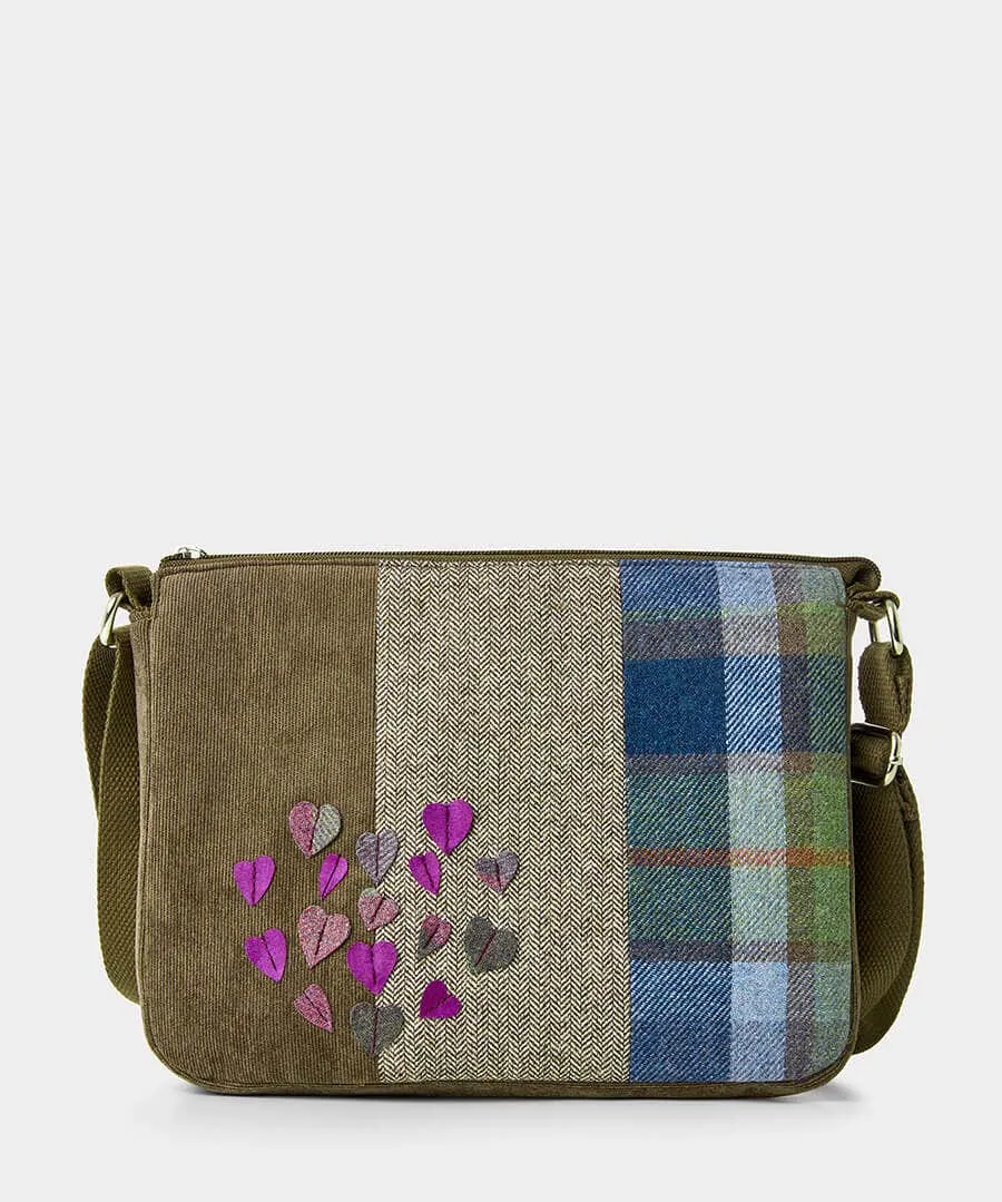 Highland Heart Applique Bag