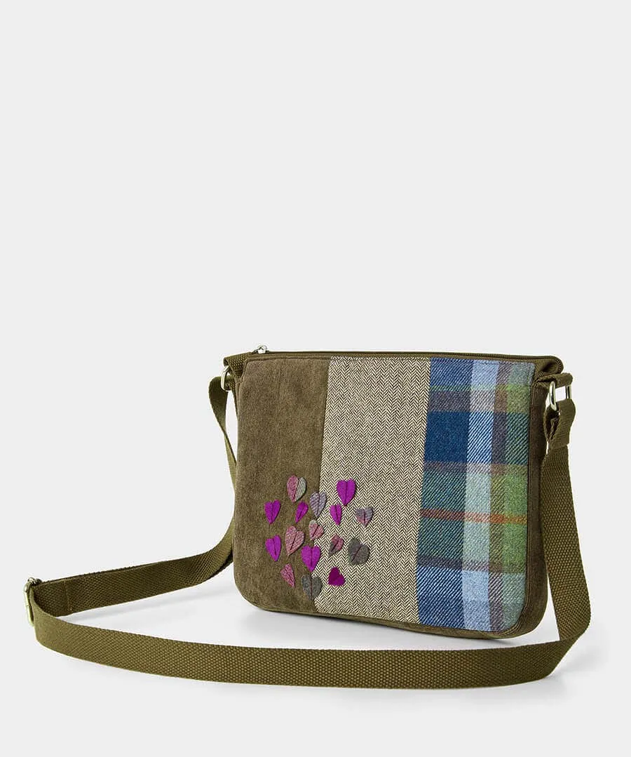 Highland Heart Applique Bag