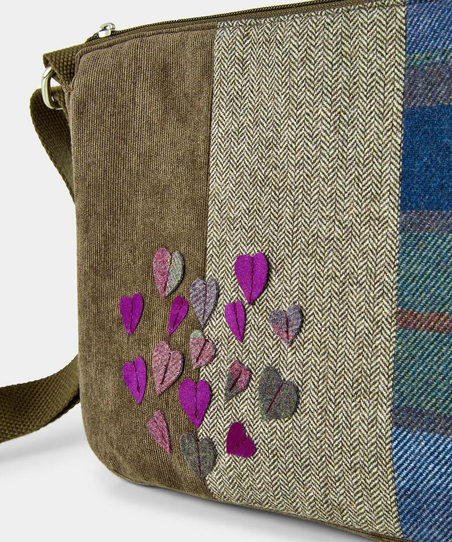 Highland Heart Applique Bag