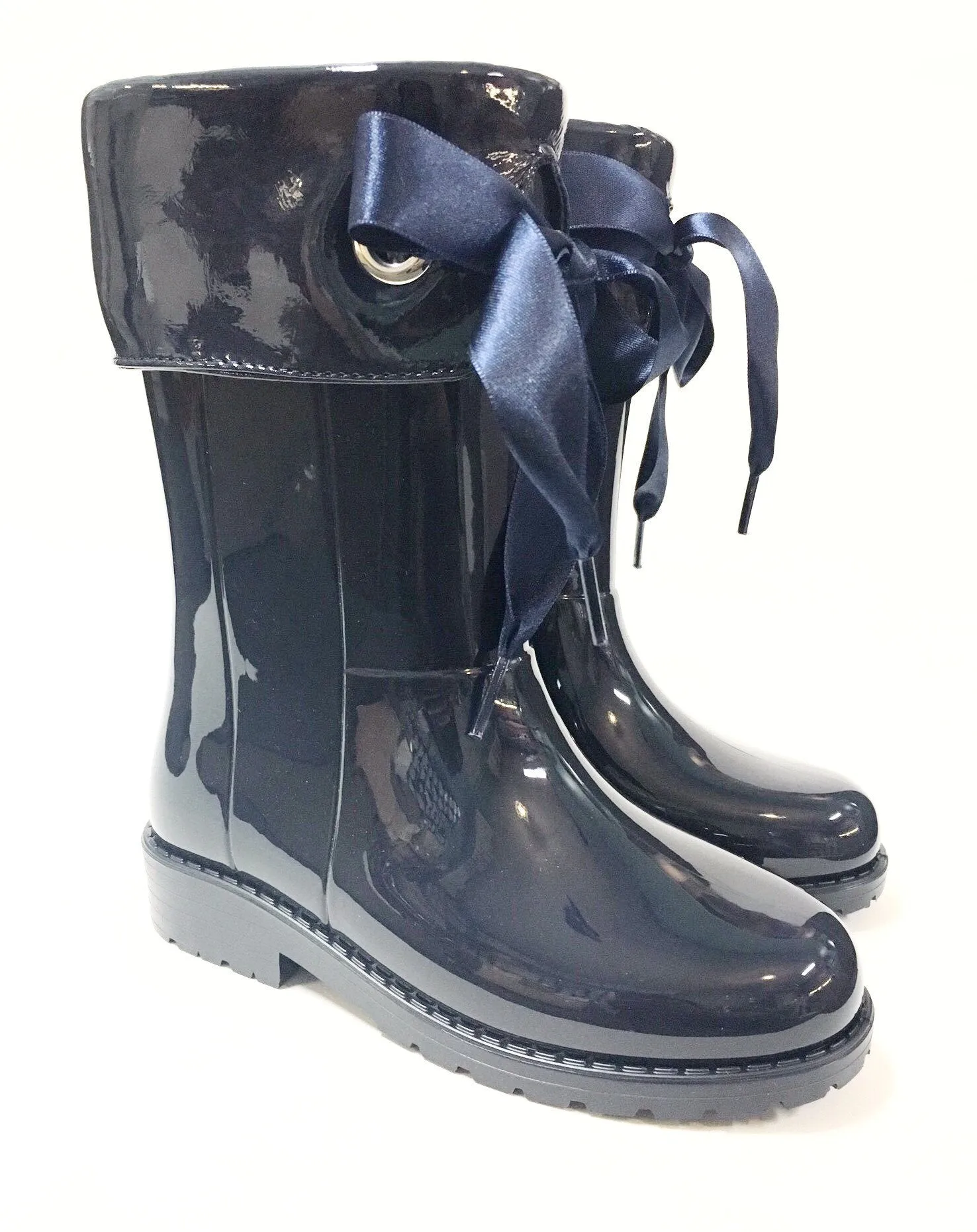 Igor Navy Girl Rain Boot