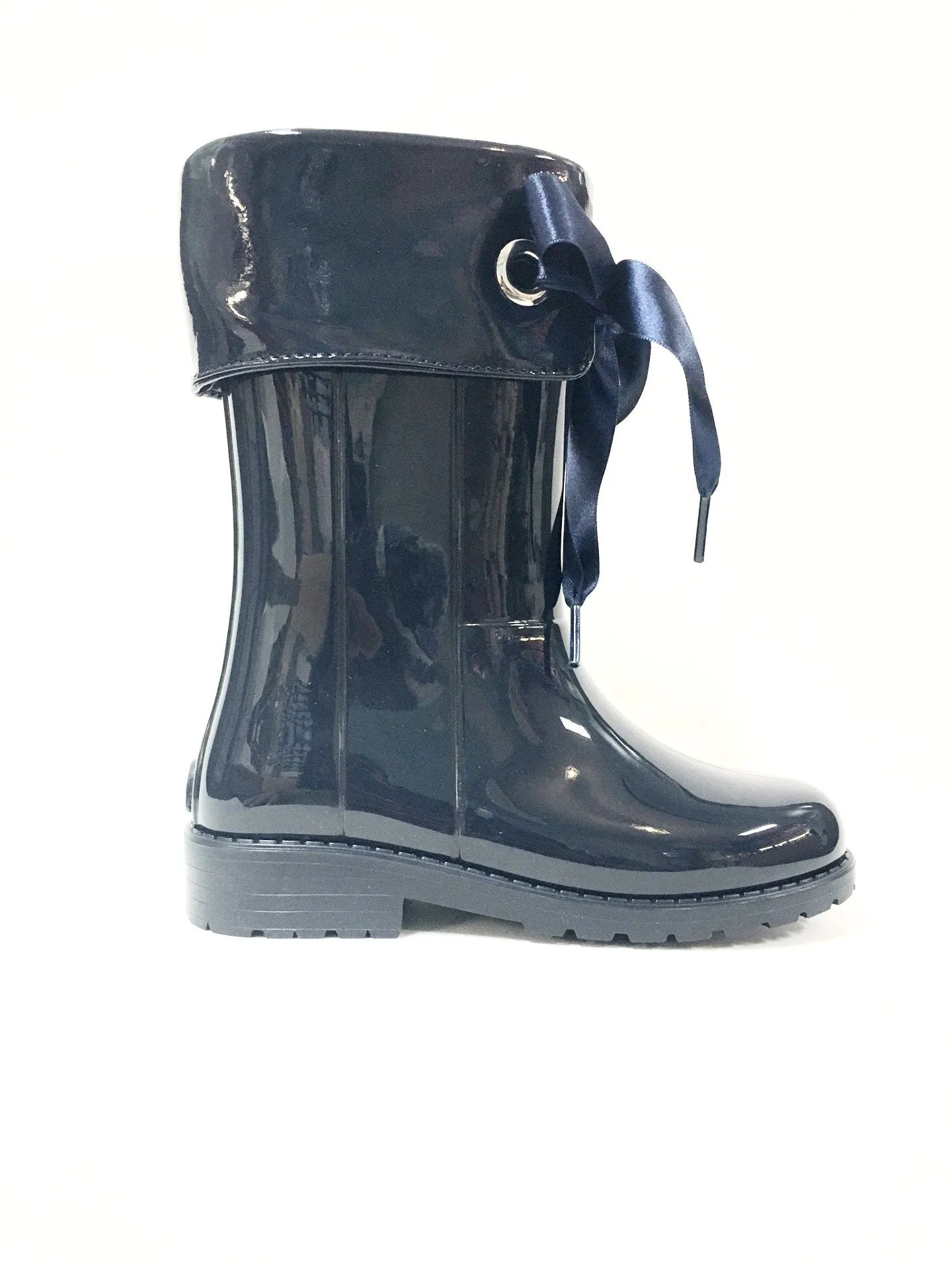 Igor Navy Girl Rain Boot