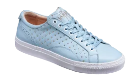 Isla - Pale Blue Calf / Studs Rubber Cup Sole Women Sneaker