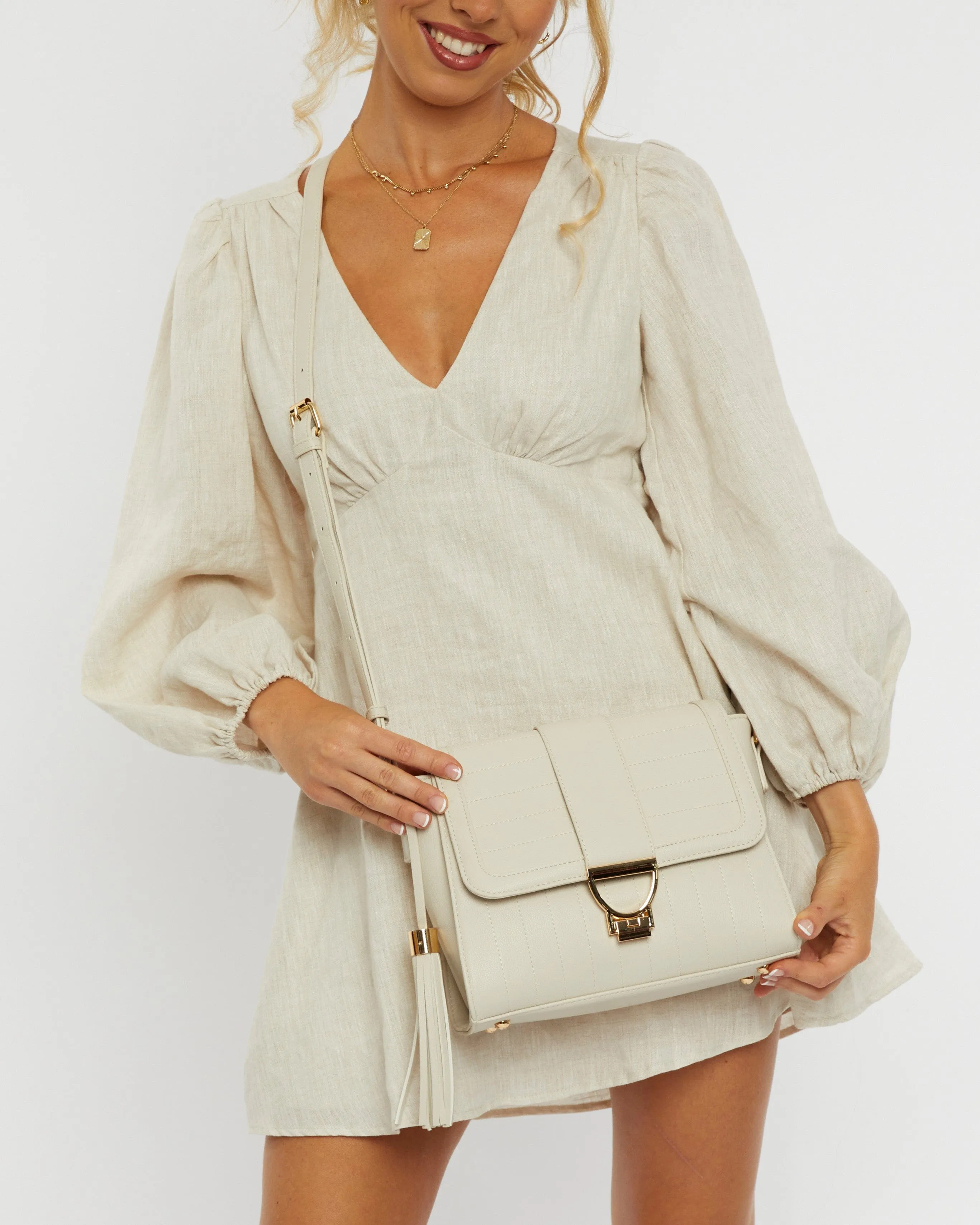 Ivory Dianna Crossbody Bag