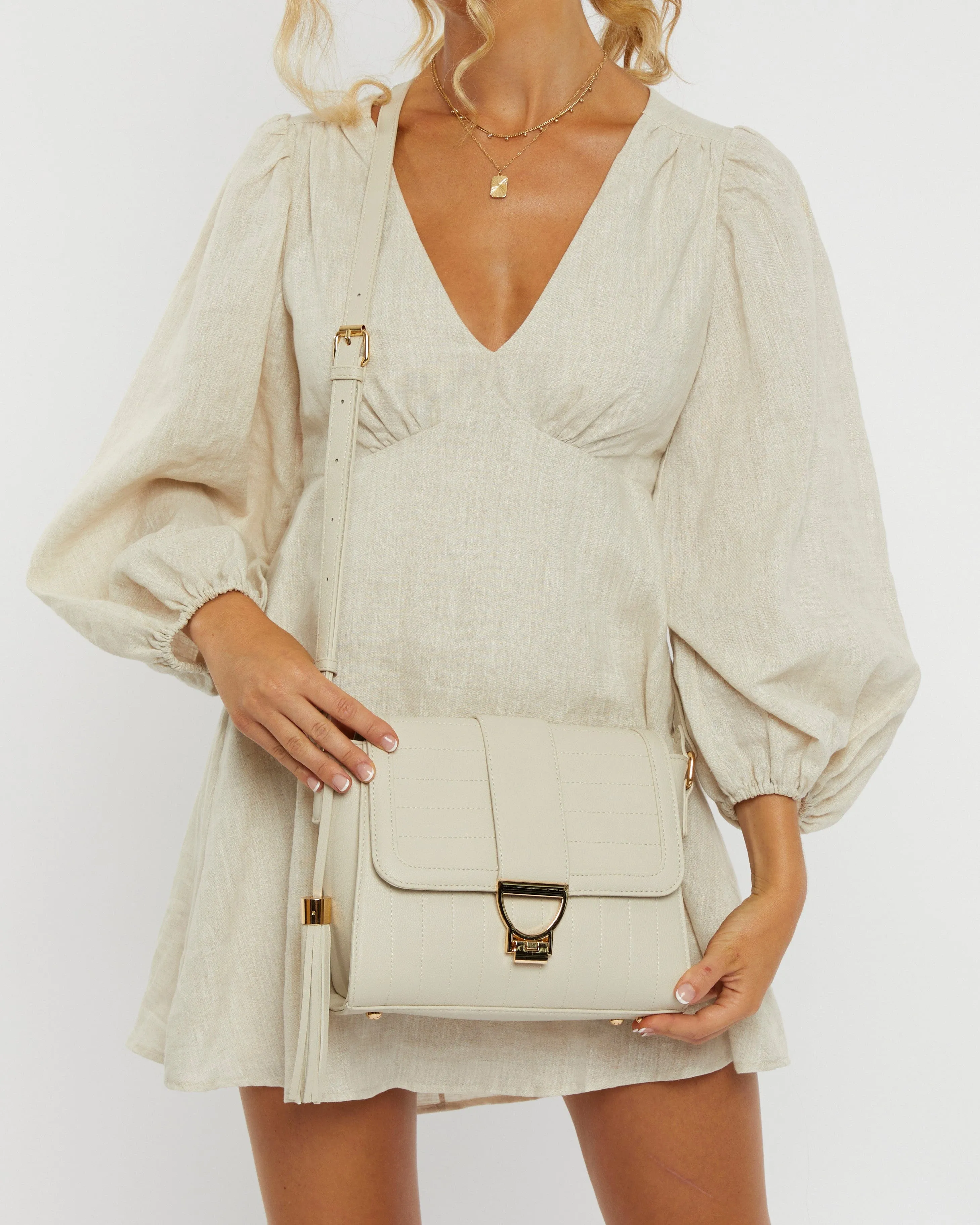 Ivory Dianna Crossbody Bag