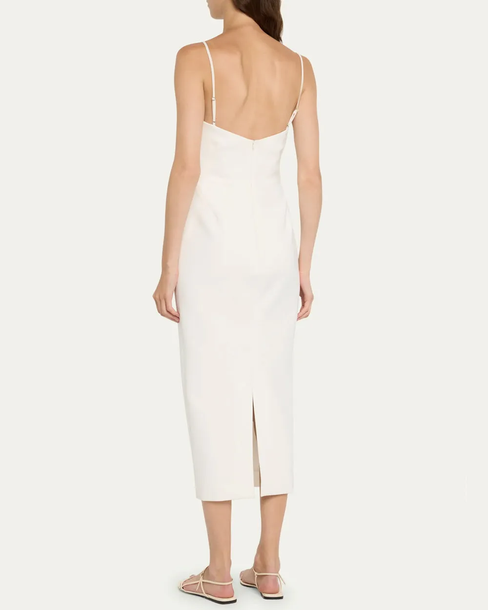 Loren Ivory Midi Dress