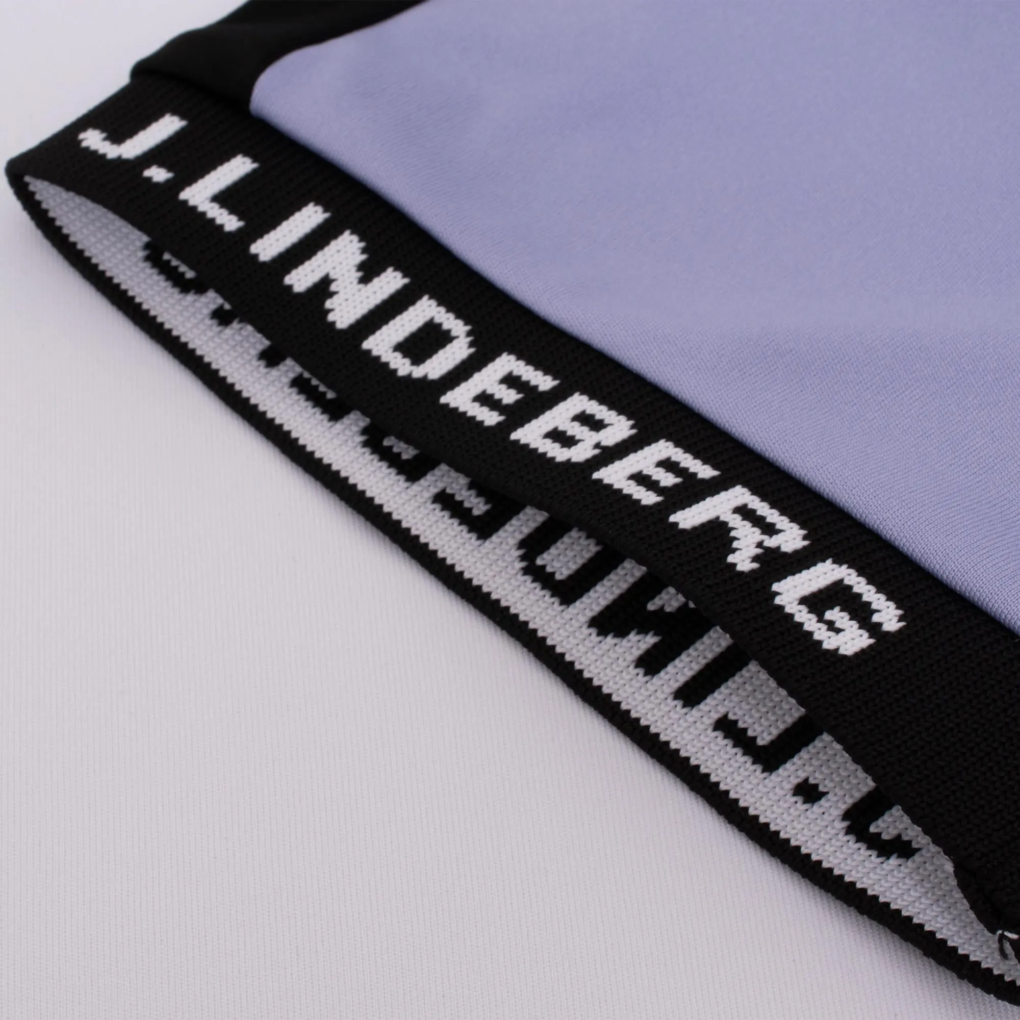 Ladies White J Lindeberg Perinne Golf Polo Shirt