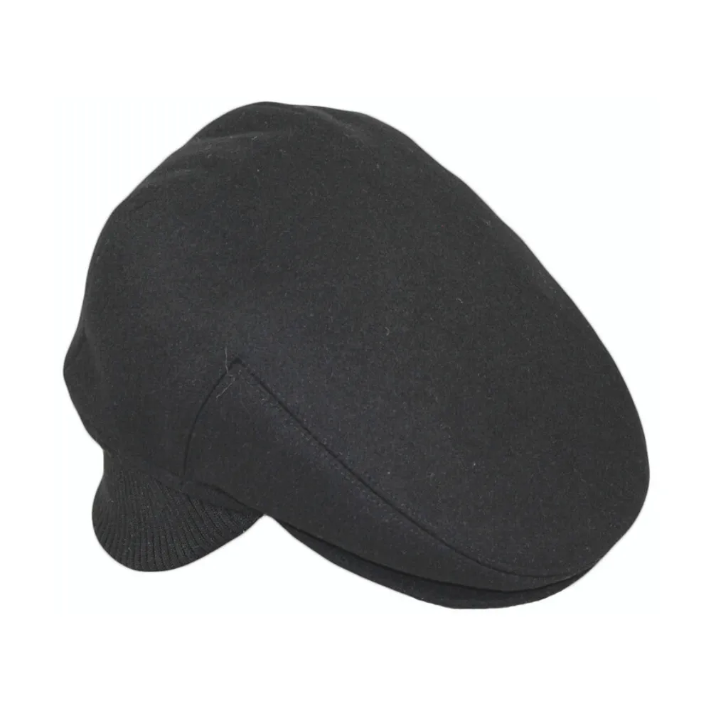 Jeanne Simmons Accessories Black Flat Cap (Men's)