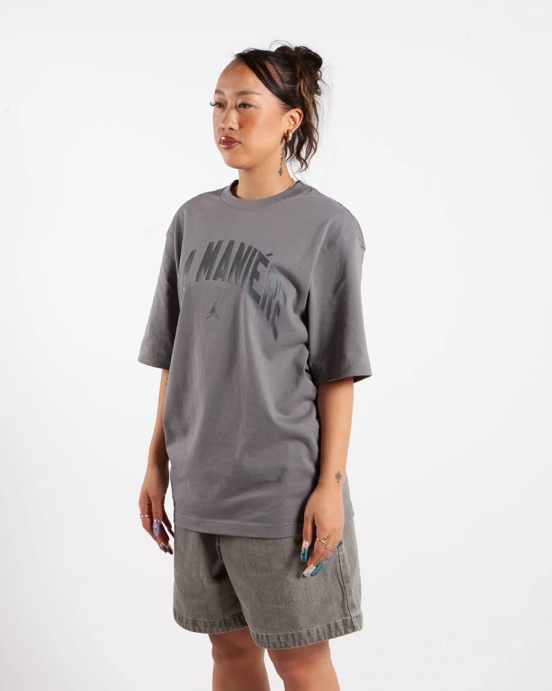 Jordan Brand x A Ma Maniére T-Shirt Flat Pewter