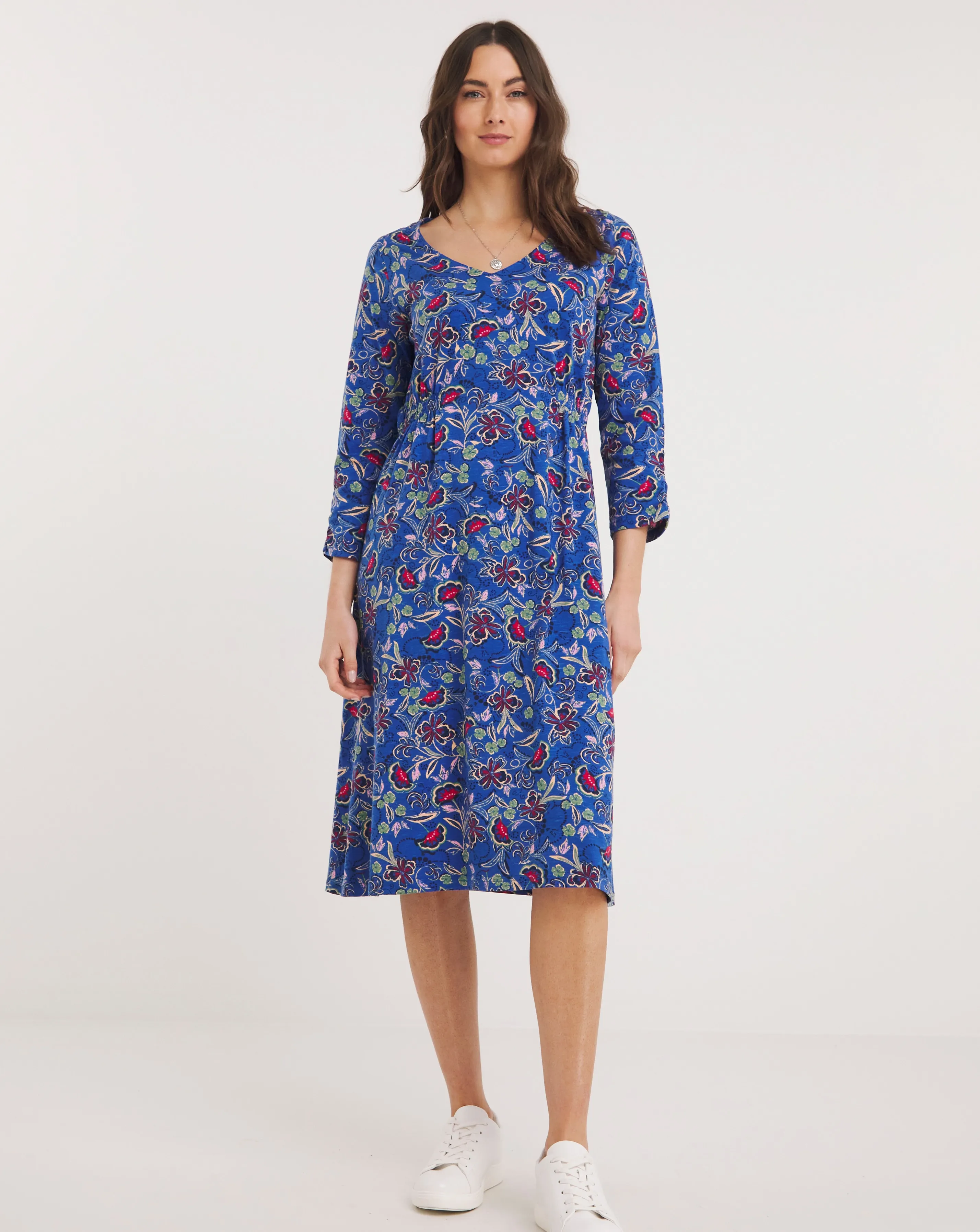 Julipa Button Shoulder Dress