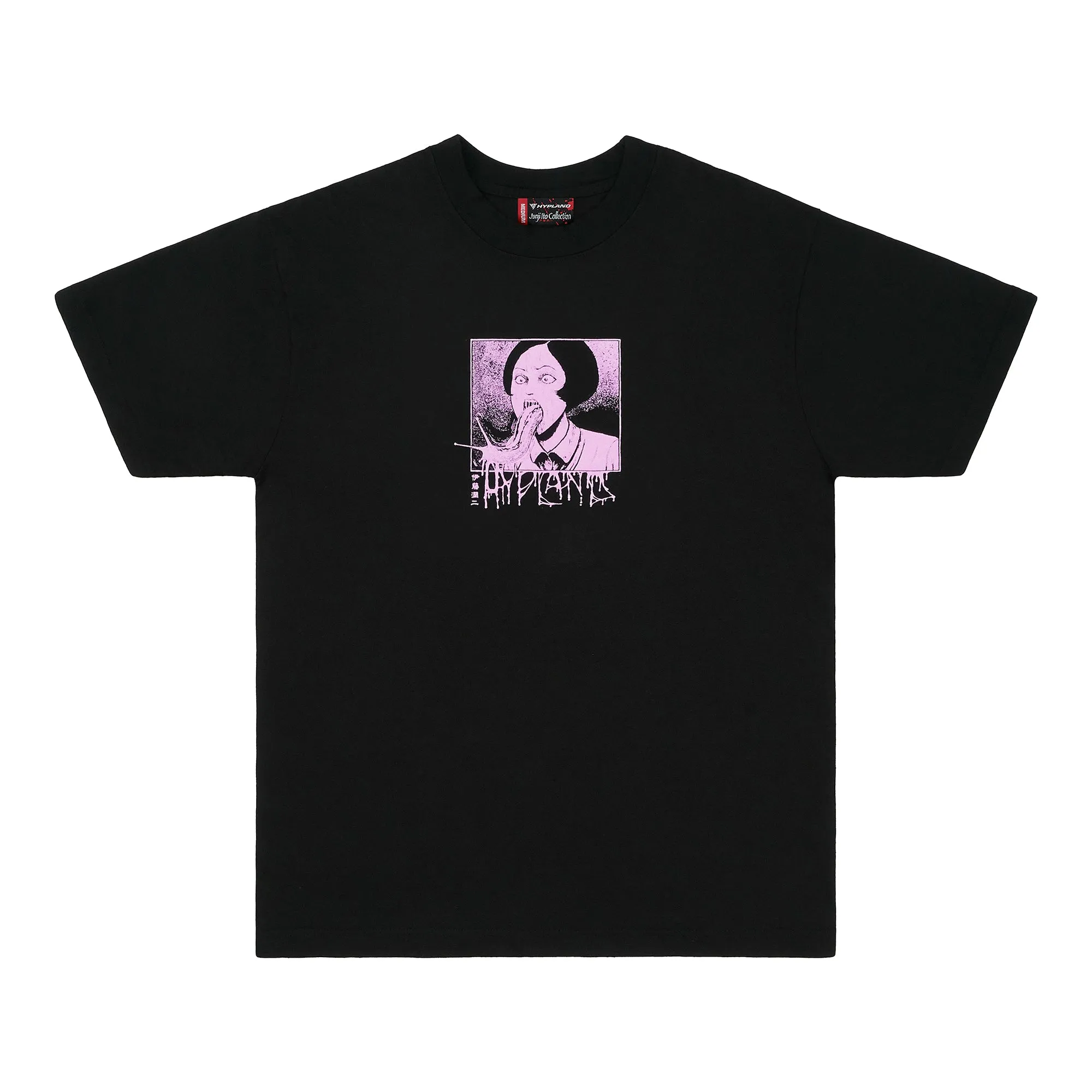 JUNJI ITO SNAIL GIRL SHIRT (BLACK)