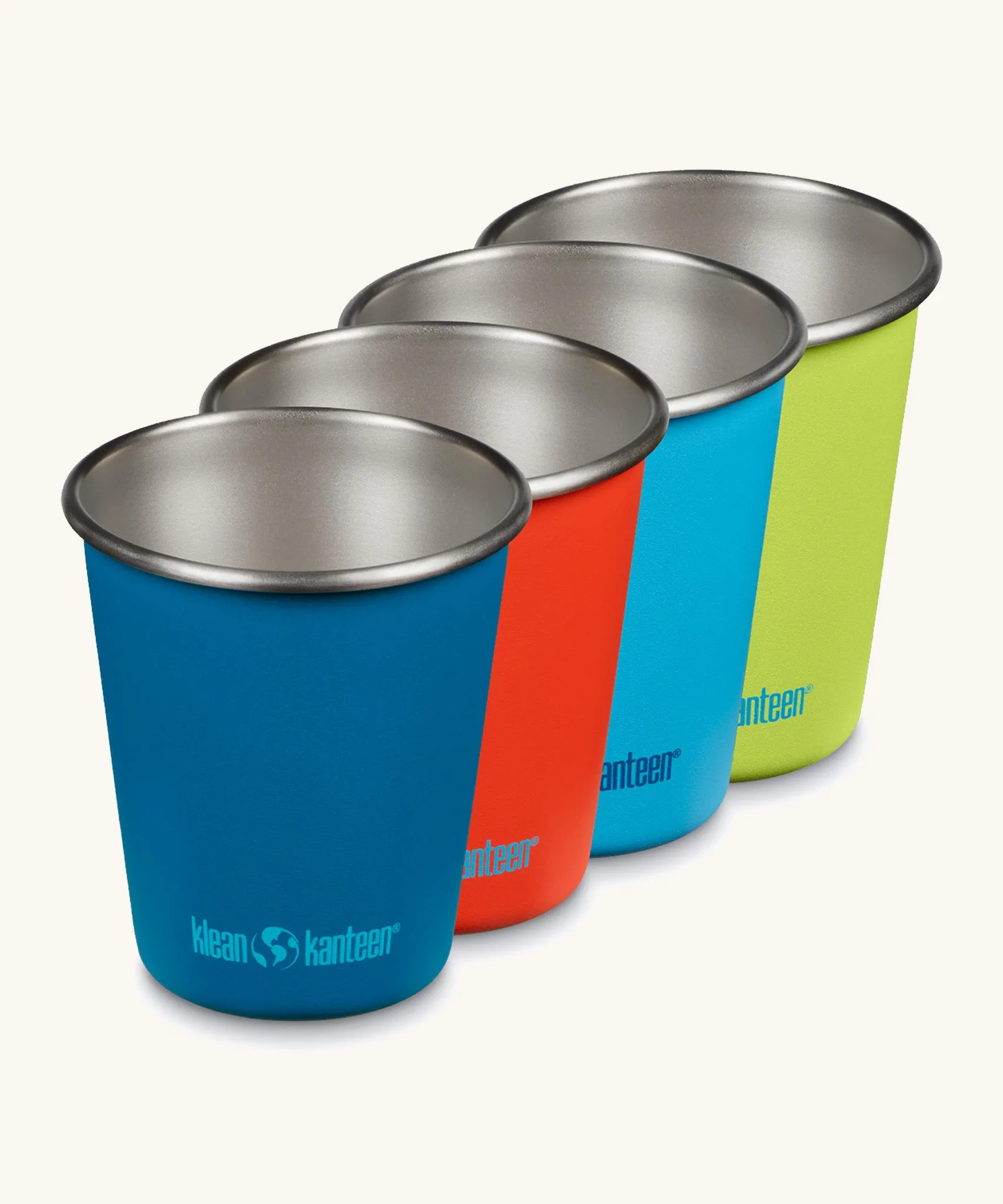 Klean Kanteen 10oz/296ml Steel Kid Cups - 4 Pack