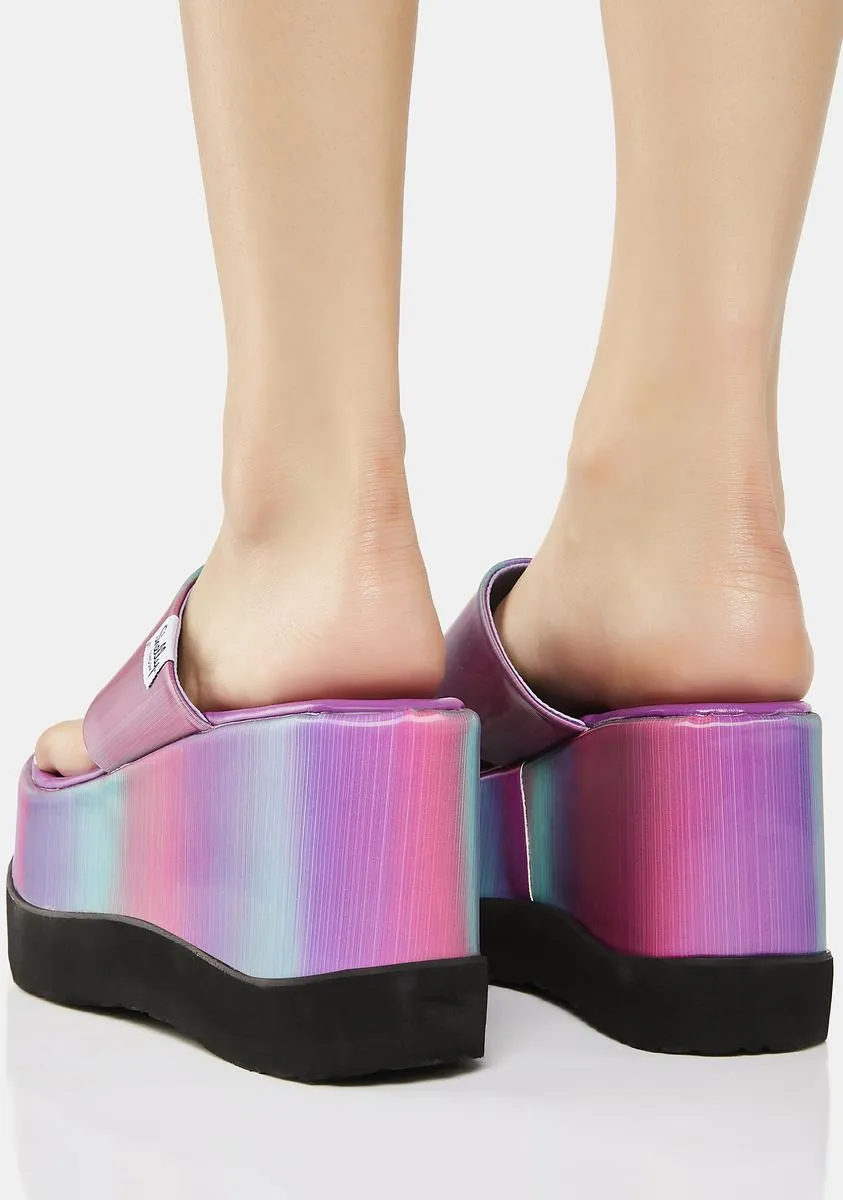 Klub platform shoes in various colors