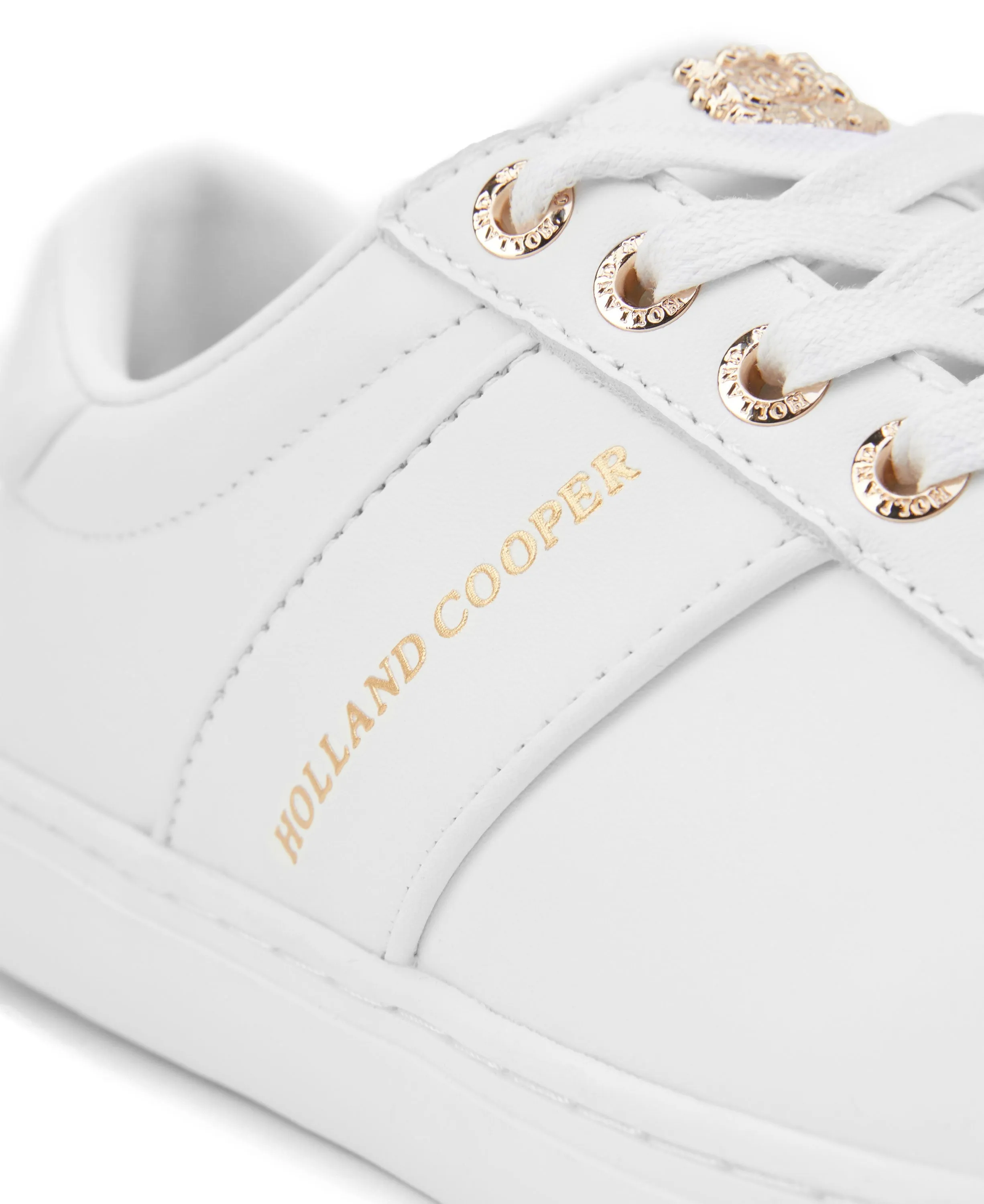 Knightsbridge White Court Trainer